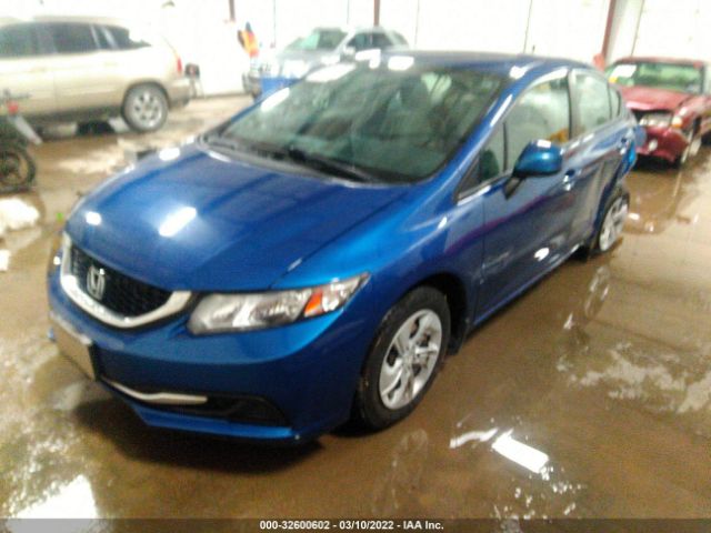 Photo 1 VIN: 19XFB2F54DE062243 - HONDA CIVIC SDN 