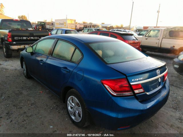 Photo 2 VIN: 19XFB2F54DE079270 - HONDA CIVIC SDN 