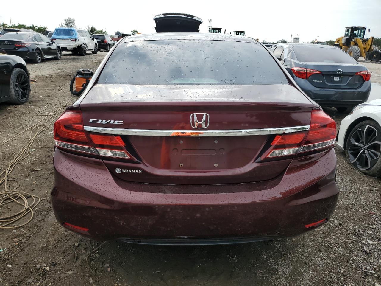 Photo 5 VIN: 19XFB2F54DE086364 - HONDA CIVIC 