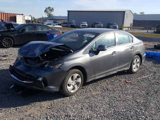 Photo 1 VIN: 19XFB2F54DE090365 - HONDA CIVIC LX 