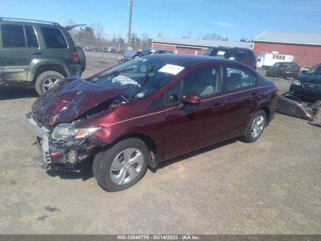 Photo 1 VIN: 19XFB2F54DE097462 - HONDA CIVIC SDN 