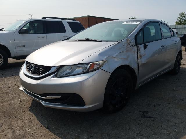 Photo 1 VIN: 19XFB2F54DE099695 - HONDA CIVIC LX 