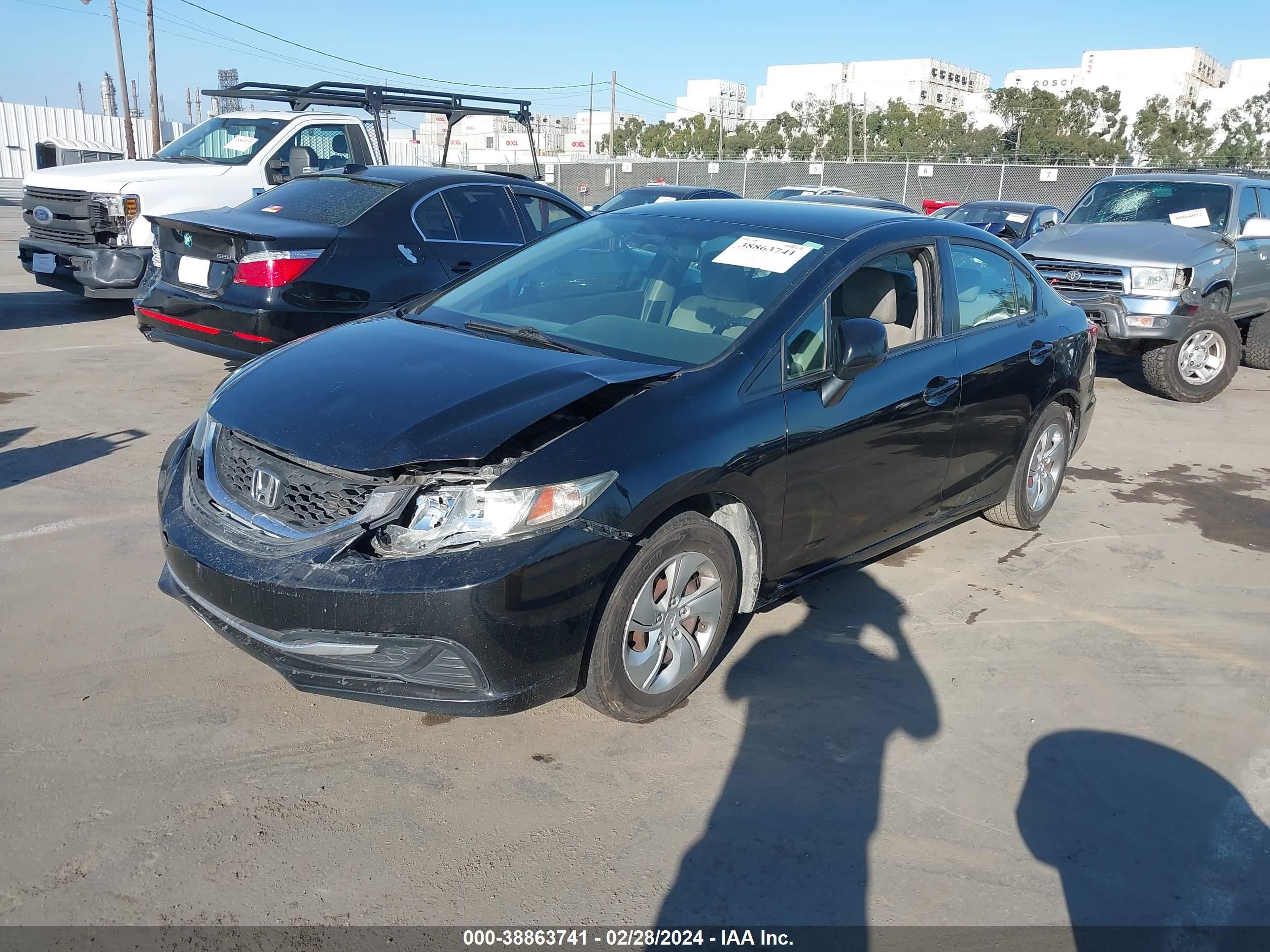 Photo 1 VIN: 19XFB2F54DE213923 - HONDA CIVIC 