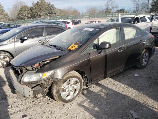 Photo 1 VIN: 19XFB2F54DE234173 - HONDA CIVIC LX 