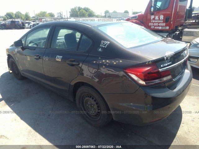 Photo 2 VIN: 19XFB2F54DE242953 - HONDA CIVIC SDN 