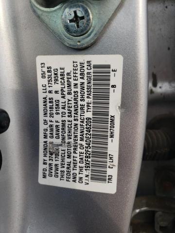 Photo 11 VIN: 19XFB2F54DE246209 - HONDA CIVIC 