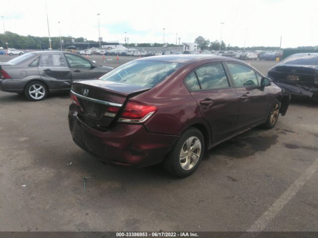 Photo 3 VIN: 19XFB2F54DE248557 - HONDA CIVIC SDN 