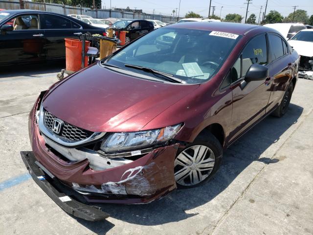 Photo 1 VIN: 19XFB2F54DE257145 - HONDA CIVIC LX 