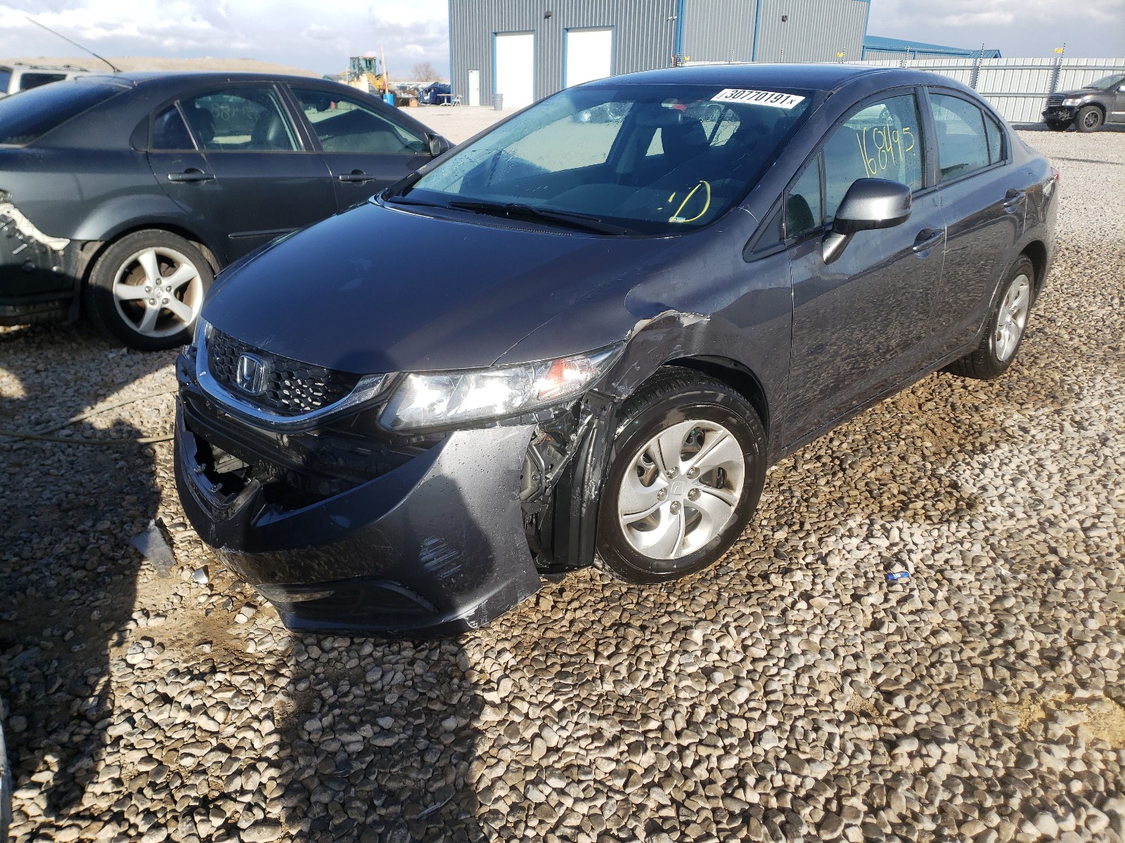 Photo 1 VIN: 19XFB2F54DE261163 - HONDA CIVIC LX 