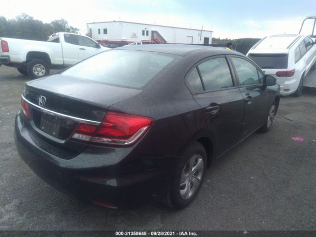 Photo 3 VIN: 19XFB2F54DE261454 - HONDA CIVIC SDN 