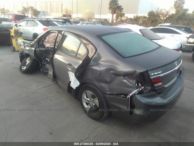 Photo 2 VIN: 19XFB2F54DE272180 - HONDA CIVIC SDN 