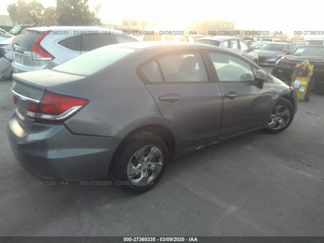 Photo 3 VIN: 19XFB2F54DE272180 - HONDA CIVIC SDN 