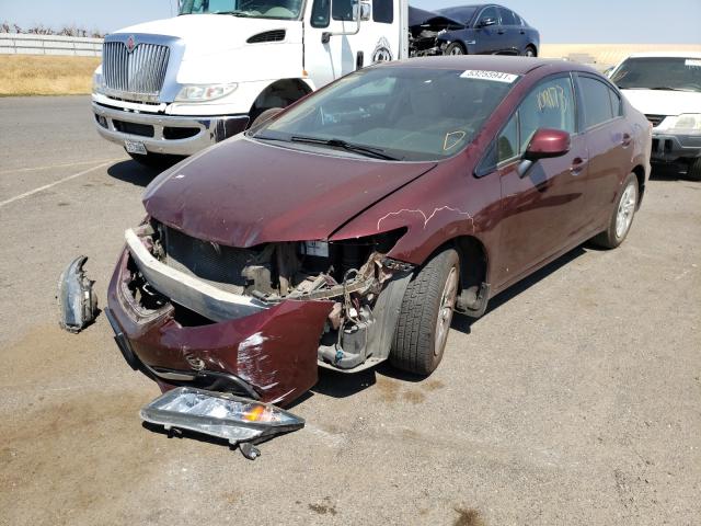 Photo 1 VIN: 19XFB2F54DE283910 - HONDA CIVIC LX 