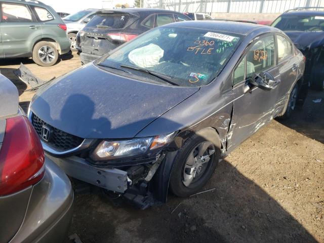 Photo 1 VIN: 19XFB2F54DE284264 - HONDA CIVIC LX 