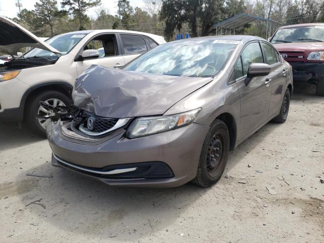 Photo 1 VIN: 19XFB2F54EE002464 - HONDA CIVIC LX 