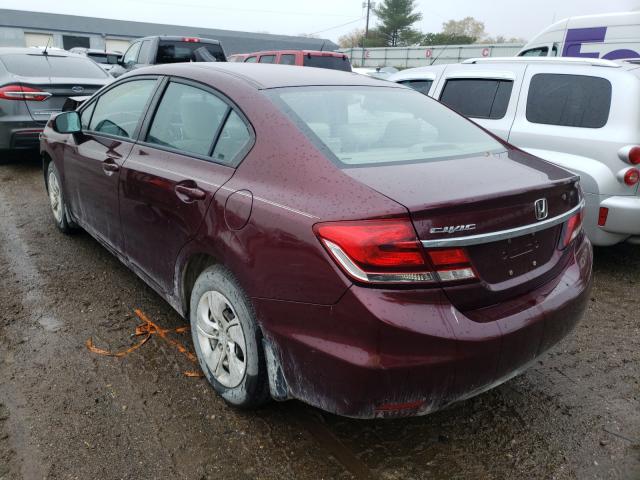 Photo 2 VIN: 19XFB2F54EE017434 - HONDA CIVIC LX 