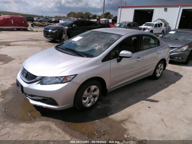 Photo 1 VIN: 19XFB2F54EE040552 - HONDA CIVIC SEDAN 