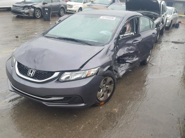 Photo 1 VIN: 19XFB2F54EE044651 - HONDA CIVIC LX 