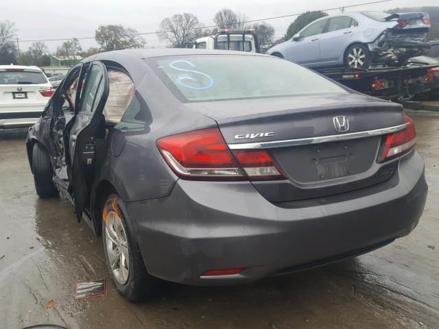 Photo 2 VIN: 19XFB2F54EE044651 - HONDA CIVIC LX 