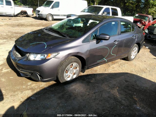 Photo 1 VIN: 19XFB2F54EE050532 - HONDA CIVIC SEDAN 