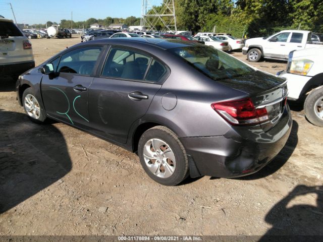 Photo 2 VIN: 19XFB2F54EE050532 - HONDA CIVIC SEDAN 