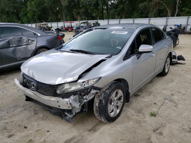 Photo 1 VIN: 19XFB2F54EE066195 - HONDA CIVIC LX 