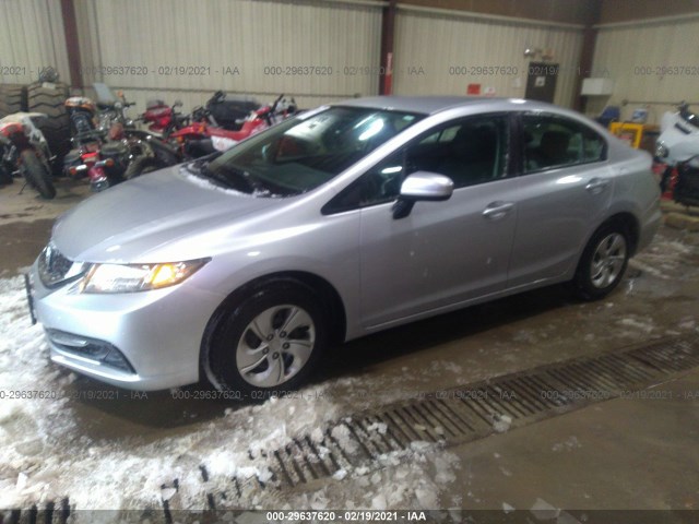 Photo 1 VIN: 19XFB2F54EE220209 - HONDA CIVIC SEDAN 