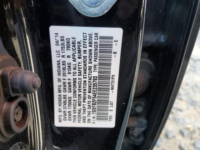 Photo 11 VIN: 19XFB2F54EE235793 - HONDA CIVIC 