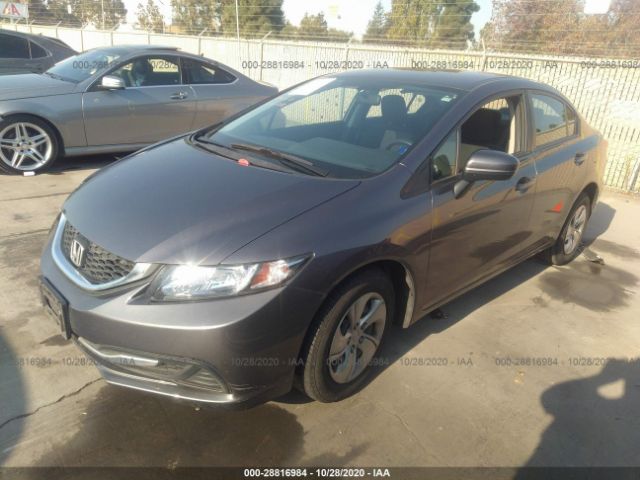 Photo 1 VIN: 19XFB2F54EE258538 - HONDA CIVIC SEDAN 