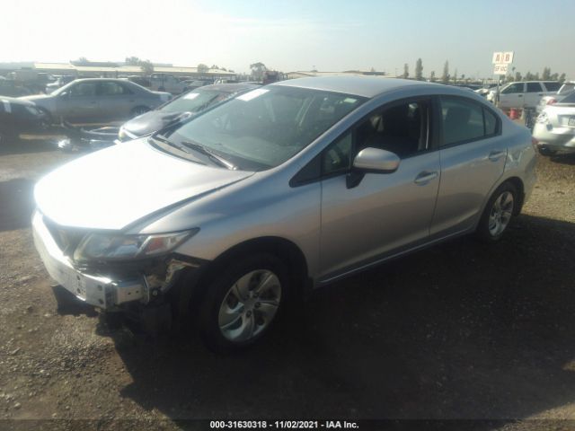 Photo 1 VIN: 19XFB2F54EE262296 - HONDA CIVIC SEDAN 