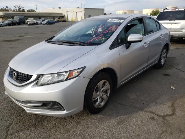 Photo 1 VIN: 19XFB2F54EE266784 - HONDA CIVIC LX 