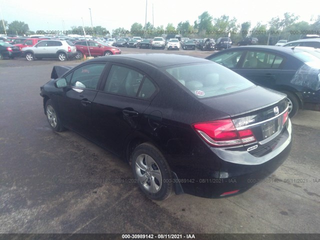 Photo 2 VIN: 19XFB2F54FE005088 - HONDA CIVIC SEDAN 