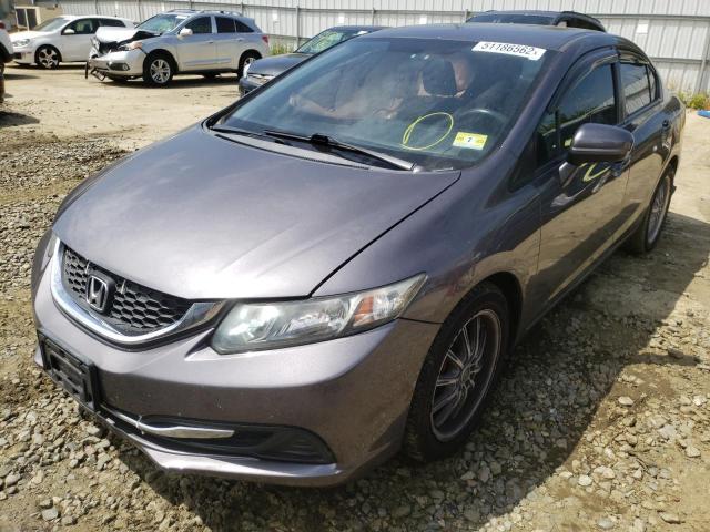 Photo 1 VIN: 19XFB2F54FE035563 - HONDA CIVIC LX 