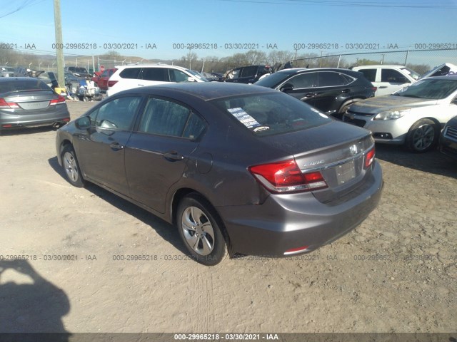 Photo 2 VIN: 19XFB2F54FE037457 - HONDA CIVIC SEDAN 