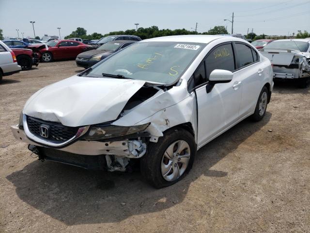 Photo 1 VIN: 19XFB2F54FE076811 - HONDA CIVIC LX 