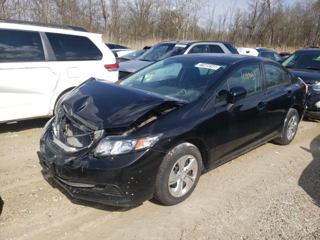 Photo 1 VIN: 19XFB2F54FE082611 - HONDA CIVIC LX 