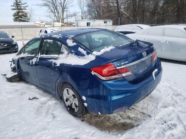 Photo 2 VIN: 19XFB2F54FE086724 - HONDA CIVIC LX 