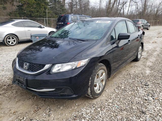 Photo 1 VIN: 19XFB2F54FE091146 - HONDA CIVIC LX 