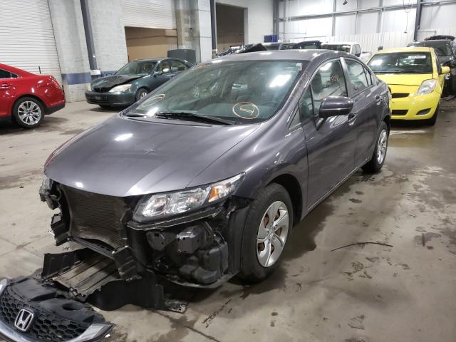 Photo 1 VIN: 19XFB2F54FE097898 - HONDA CIVIC LX 