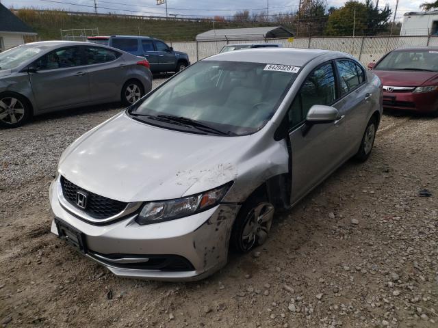 Photo 1 VIN: 19XFB2F54FE106311 - HONDA CIVIC LX 