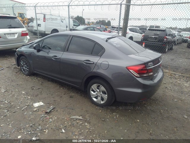 Photo 2 VIN: 19XFB2F54FE116627 - HONDA CIVIC SEDAN 