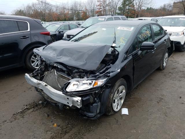 Photo 1 VIN: 19XFB2F54FE224827 - HONDA CIVIC LX 