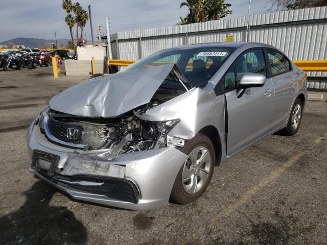 Photo 1 VIN: 19XFB2F54FE263241 - HONDA CIVIC LX 