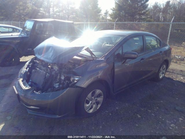 Photo 1 VIN: 19XFB2F54FE265409 - HONDA CIVIC SEDAN 