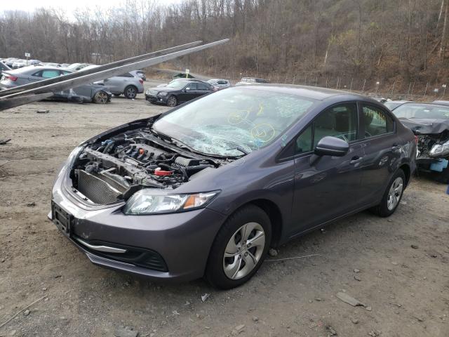 Photo 1 VIN: 19XFB2F54FE275955 - HONDA CIVIC LX 