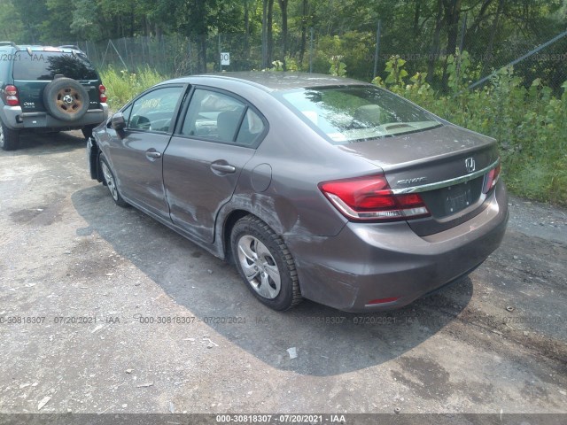 Photo 2 VIN: 19XFB2F54FE701062 - HONDA CIVIC SEDAN 