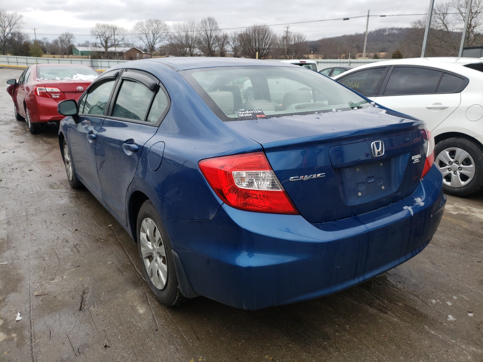 Photo 2 VIN: 19XFB2F55CE045644 - HONDA CIVIC LX 