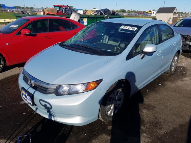 Photo 1 VIN: 19XFB2F55CE046292 - HONDA CIVIC LX 