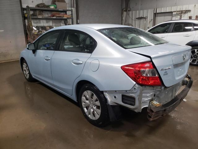 Photo 1 VIN: 19XFB2F55CE063383 - HONDA CIVIC LX 