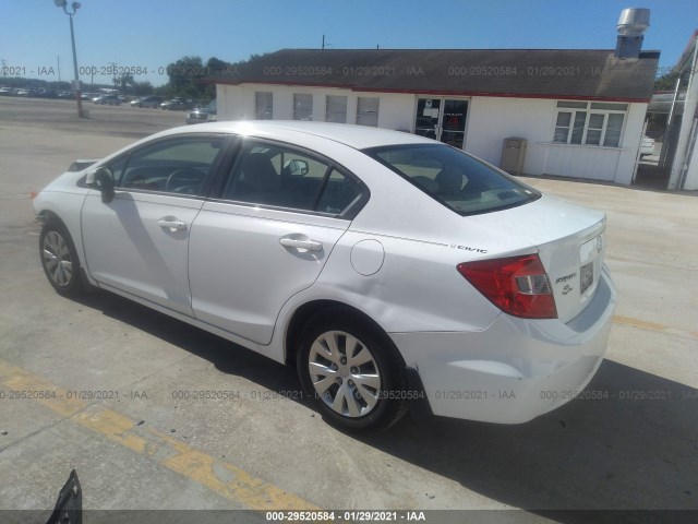 Photo 2 VIN: 19XFB2F55CE092527 - HONDA CIVIC SDN 